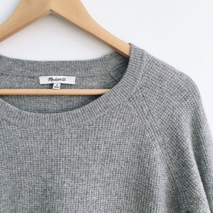 Madewell Waffle Pullover - size Medium