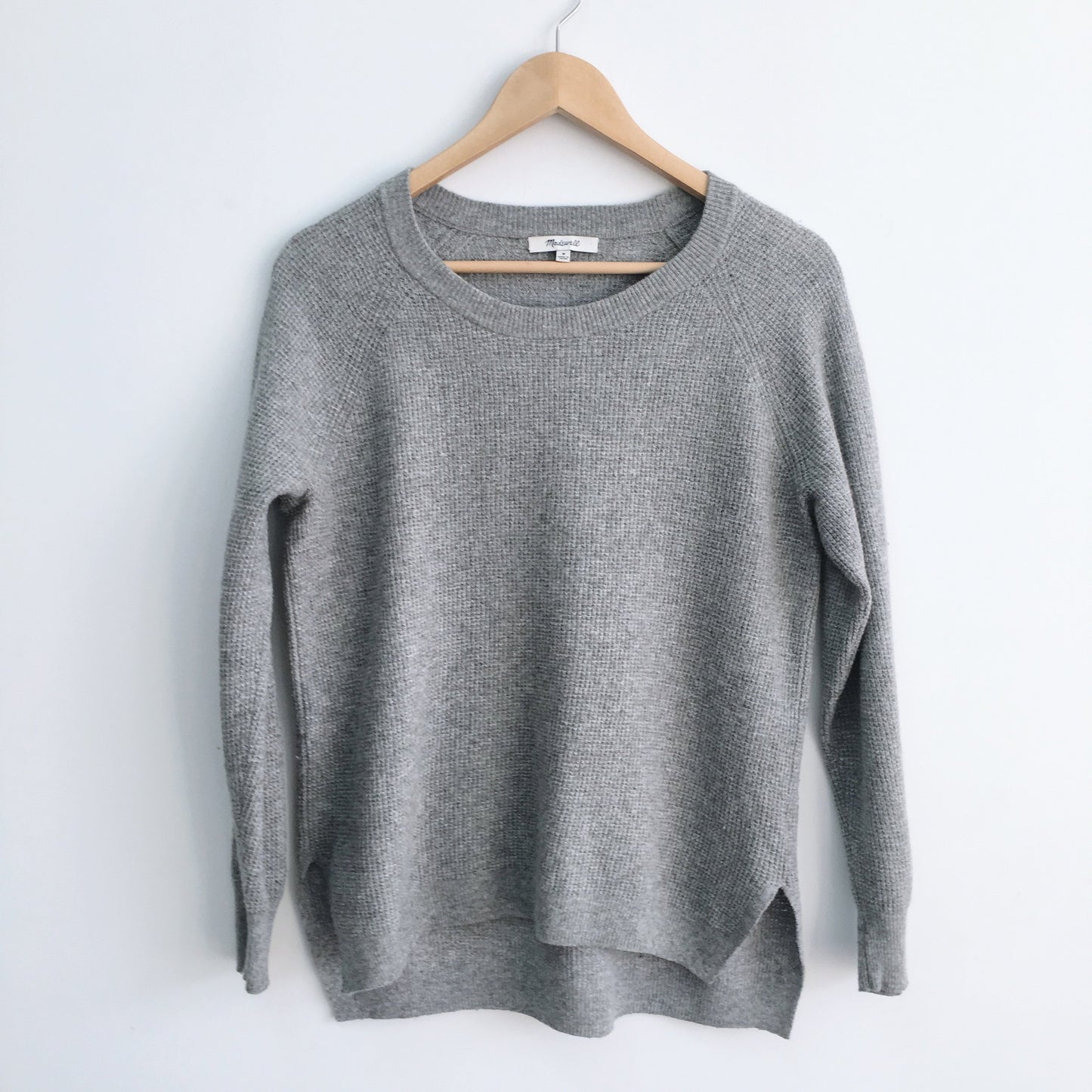 Madewell Waffle Pullover - size Medium