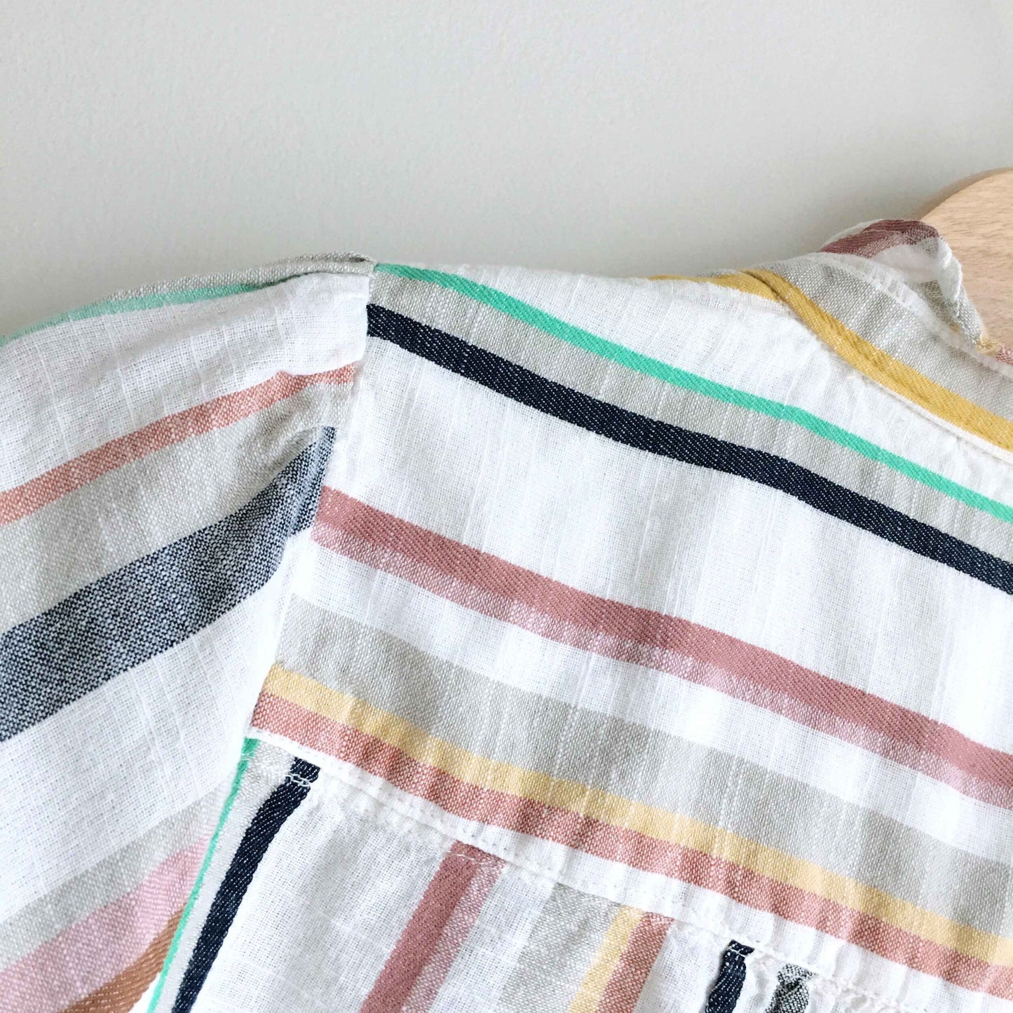 Maeve Alisa striped cotton button down - size 2