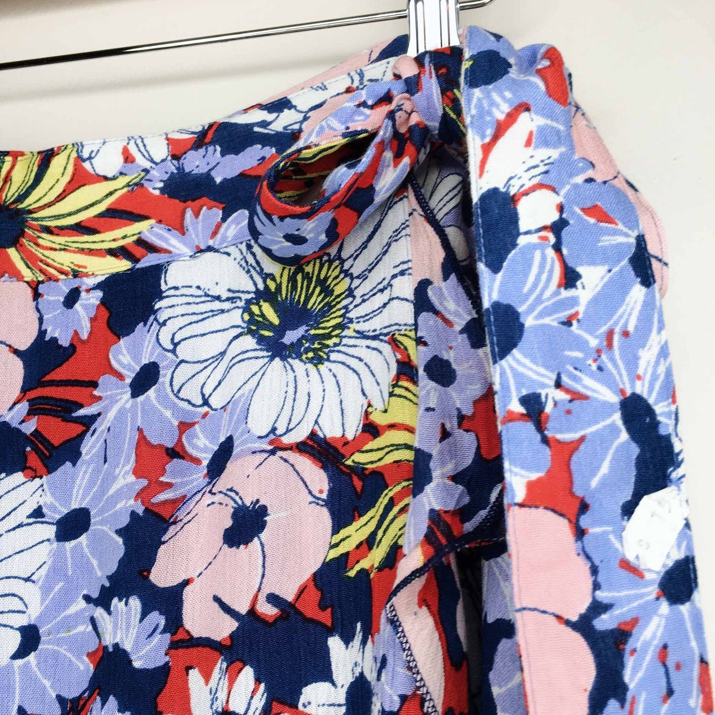 Maeve Sybil floral midi wrap skirt - size xs