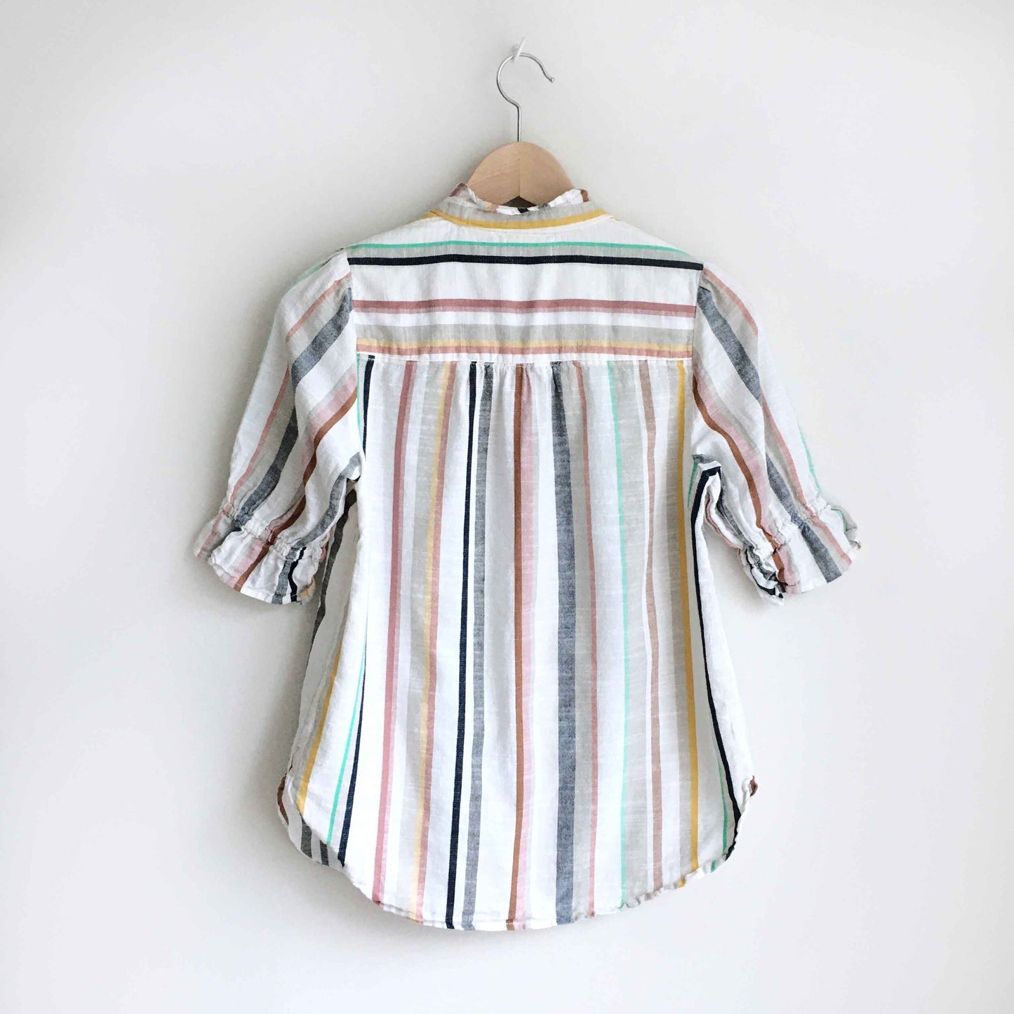 Maeve Alisa striped cotton button down - size 2