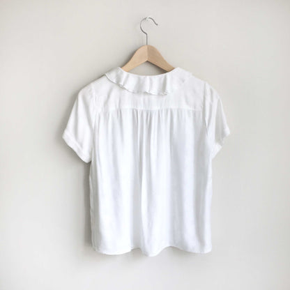 Maeve Jojo ruffled top - size Small