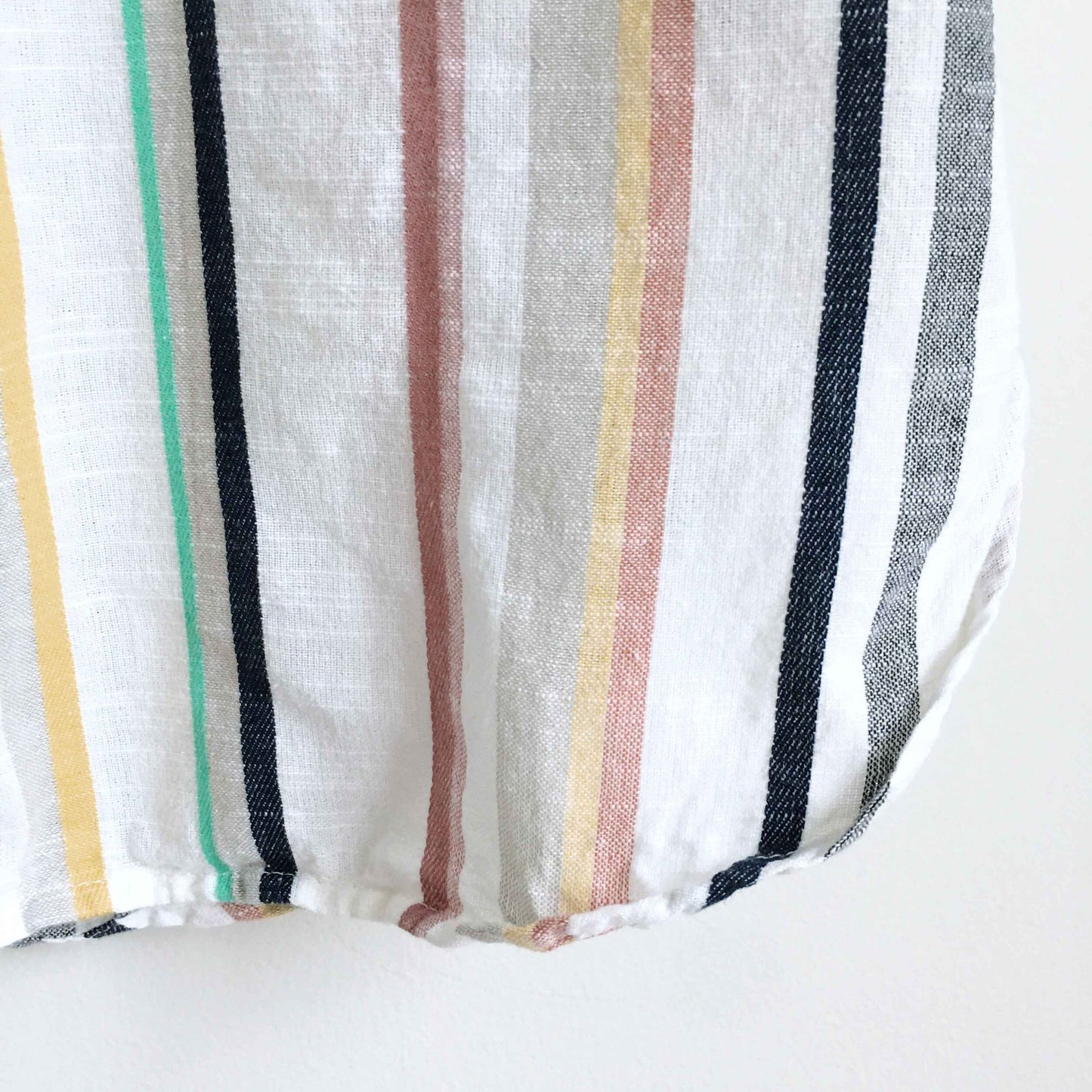 Maeve Alisa striped cotton button down - size 2