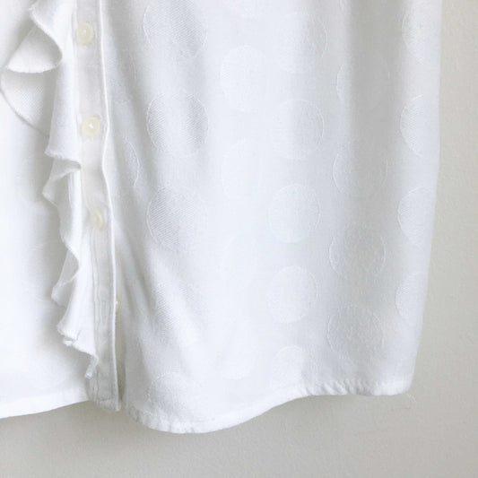 Maeve Jojo ruffled top - size Small