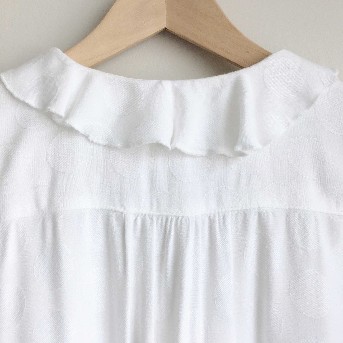 Maeve Jojo ruffled top - size Small