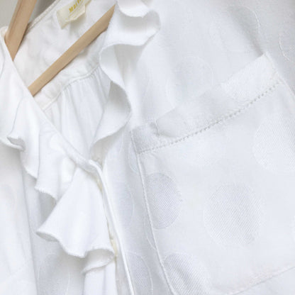 Maeve Jojo ruffled top - size Small