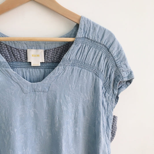 Maeve Smocked Dress - size Medium - Anthropologie