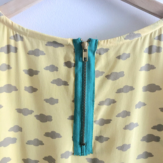 Maeve Silk Linosa Cloud Top - size Medium