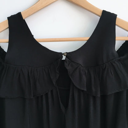 Maeve Brearly Open Shoulder Top - size 8