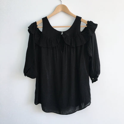 Maeve Brearly Open Shoulder Top - size 8