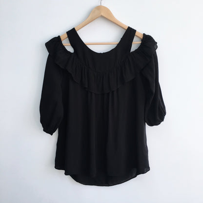 Maeve Brearly Open Shoulder Top - size 8