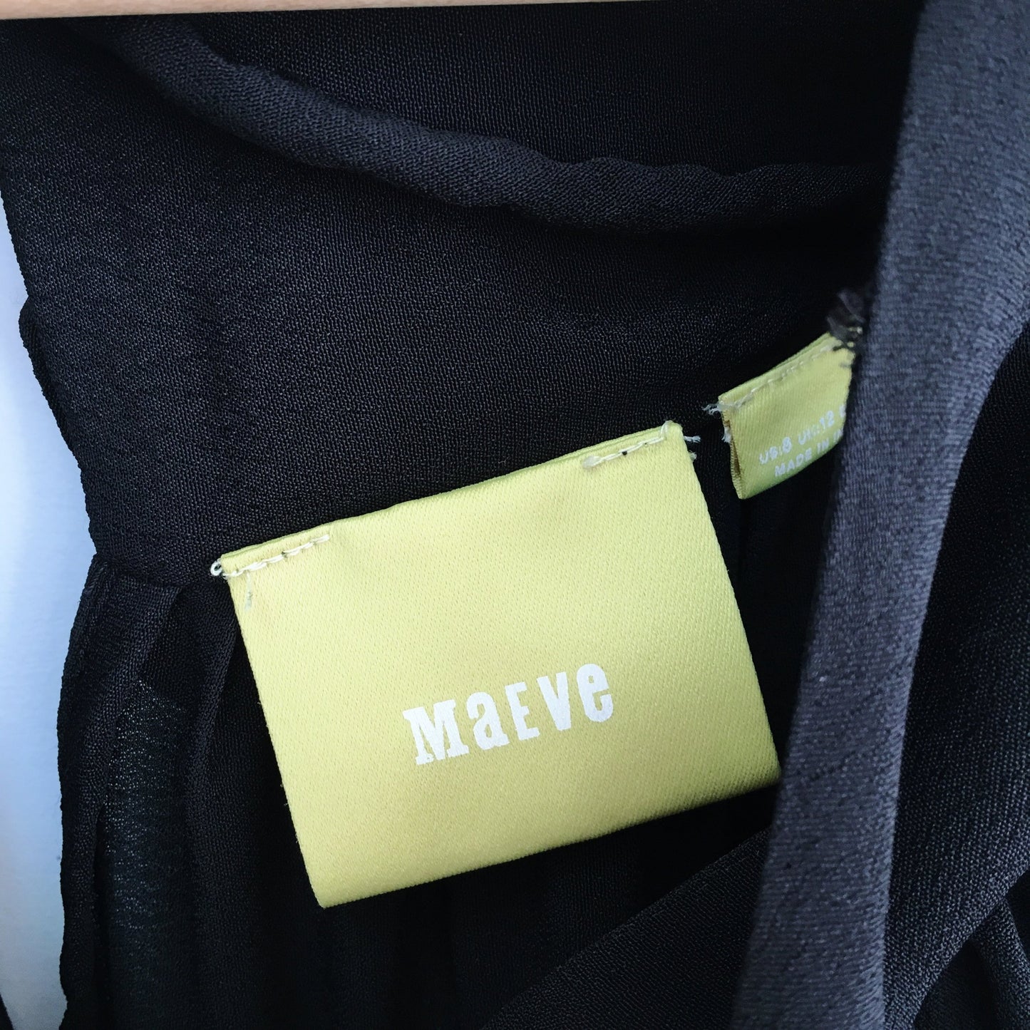 Maeve Brearly Open Shoulder Top - size 8