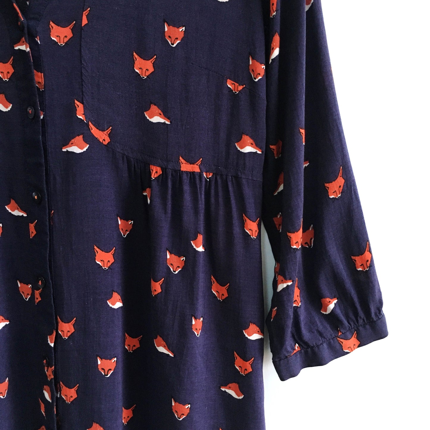 Maeve Woodland Walk Fox Blouse - size 4