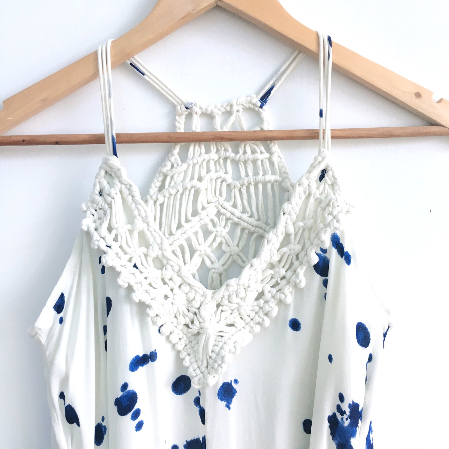 Maeve Inkdrop Midi Dress - size xs