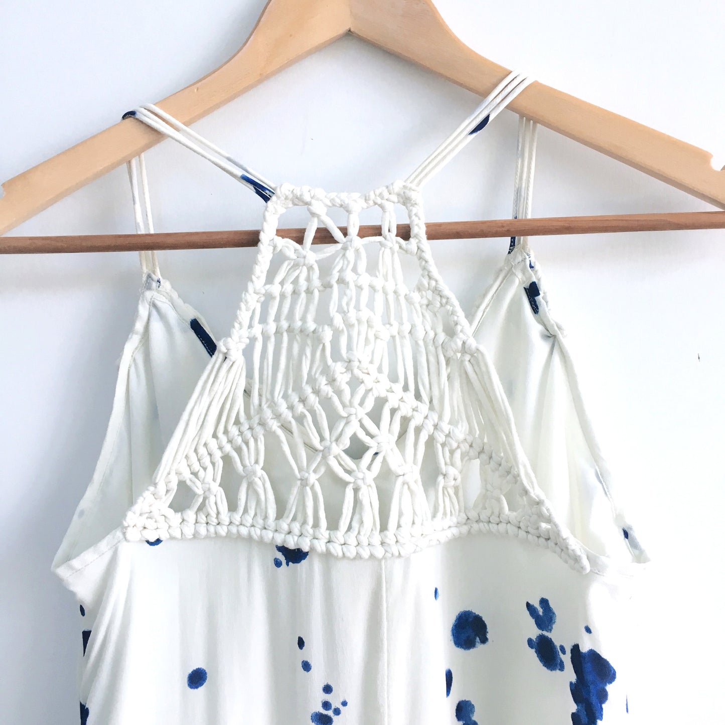 Maeve Inkdrop Midi Dress - size xs