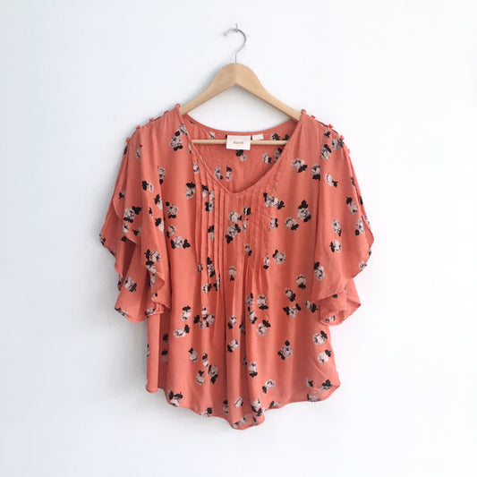Maeve Fluttered Maya Blouse - size 2