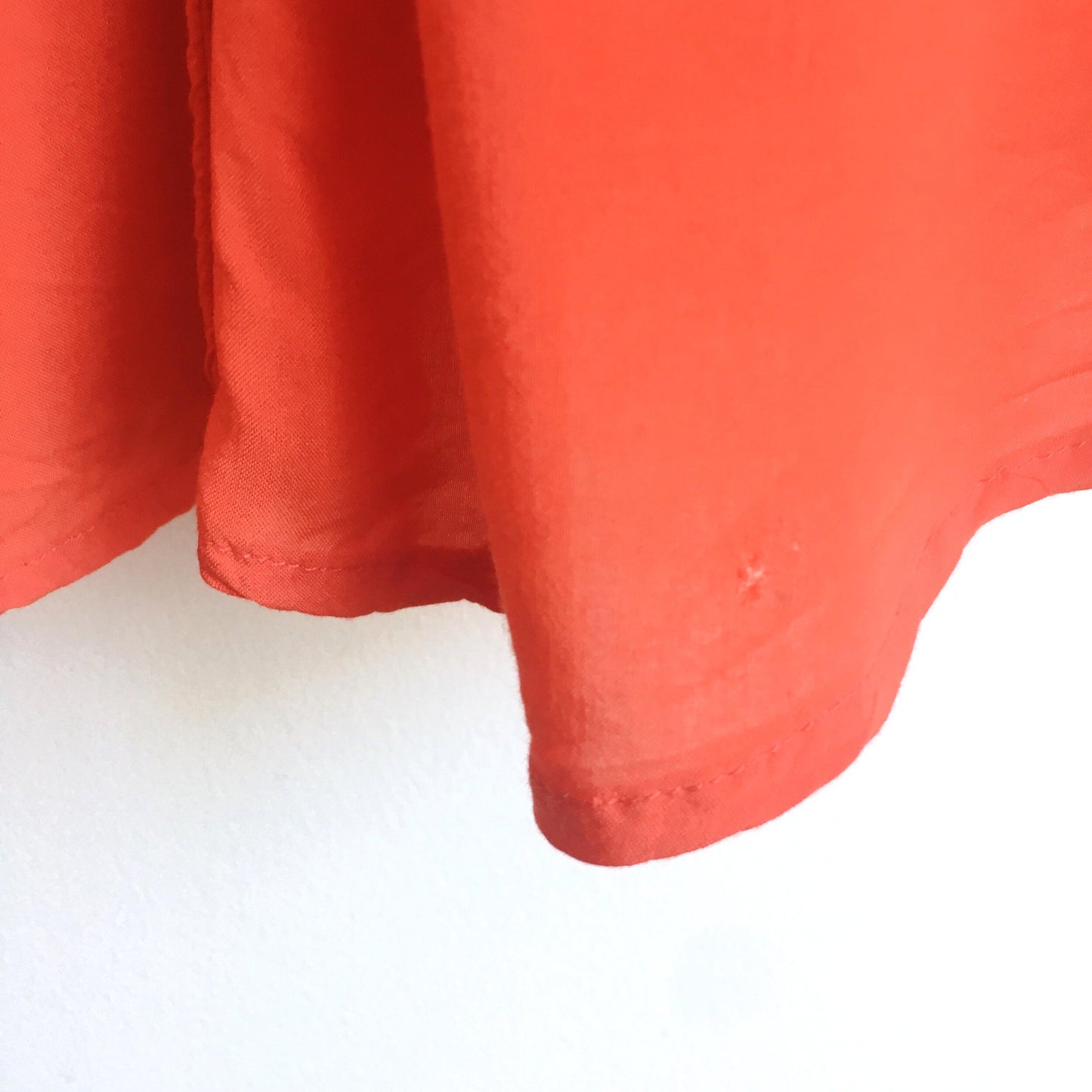 Maeve red-orange sleeveless buttondown - size 2