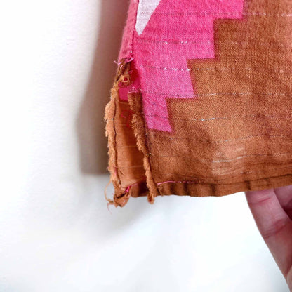 maison scotch bohemian chique ikat tunic - size 2 (med)