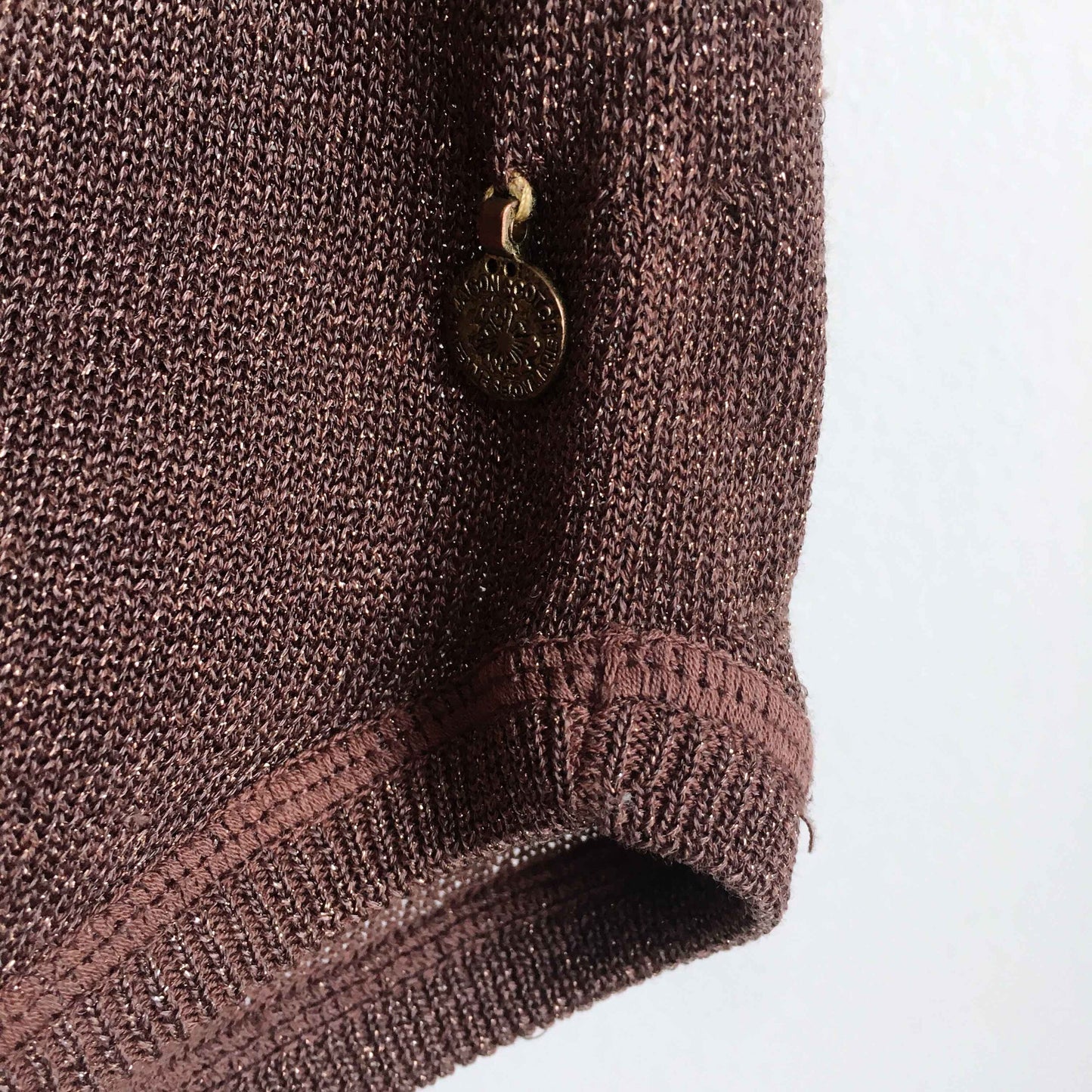 Maison Scotch Atelier metallic tank - size 2