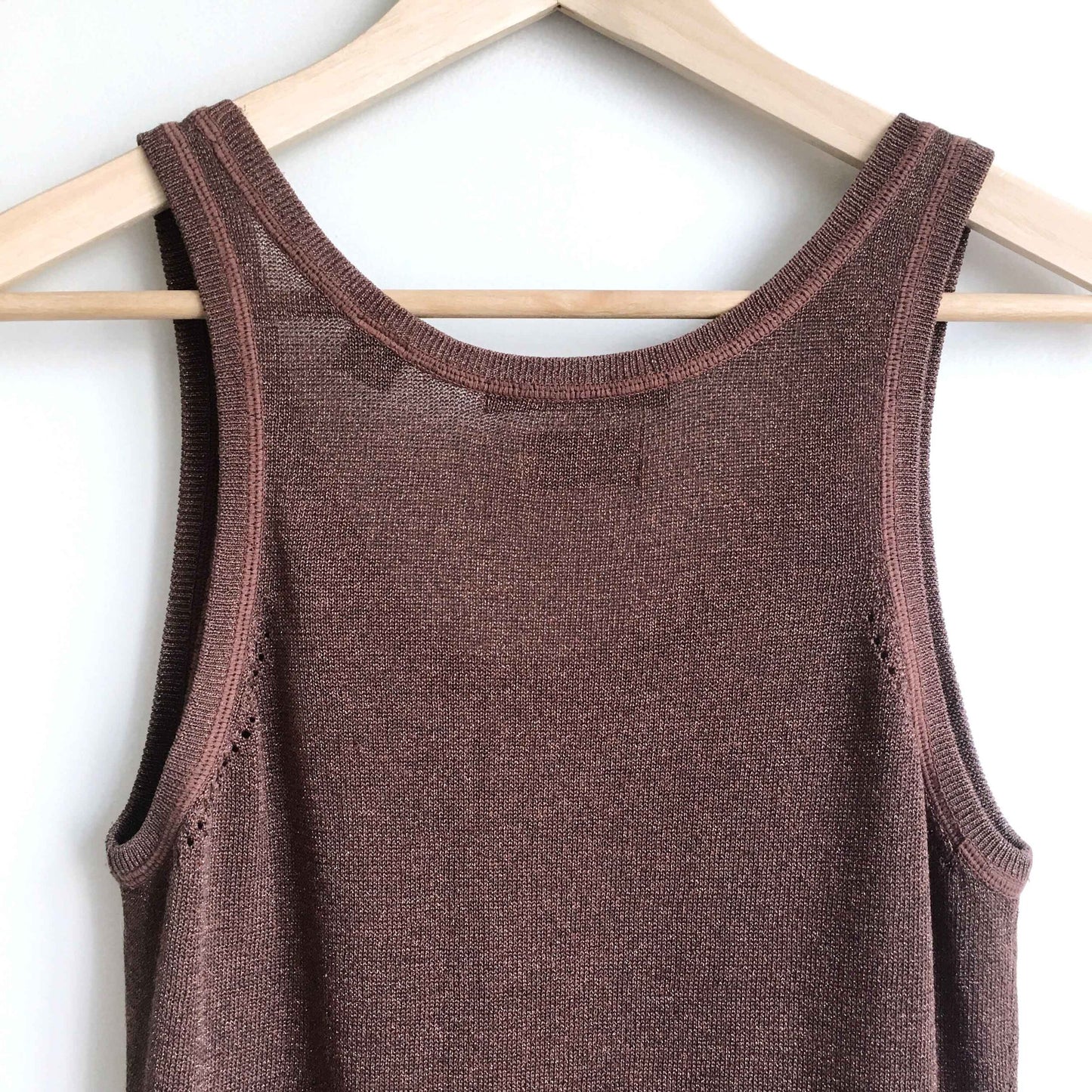 Maison Scotch Atelier metallic tank - size 2