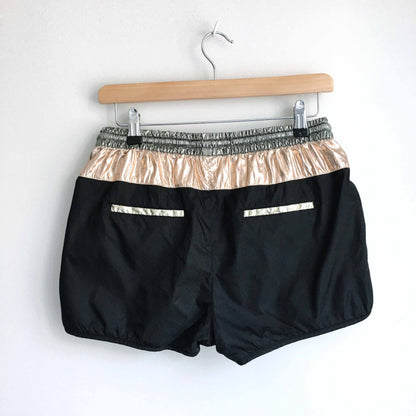 Scotch &amp; Soda metallic track shorts - size P