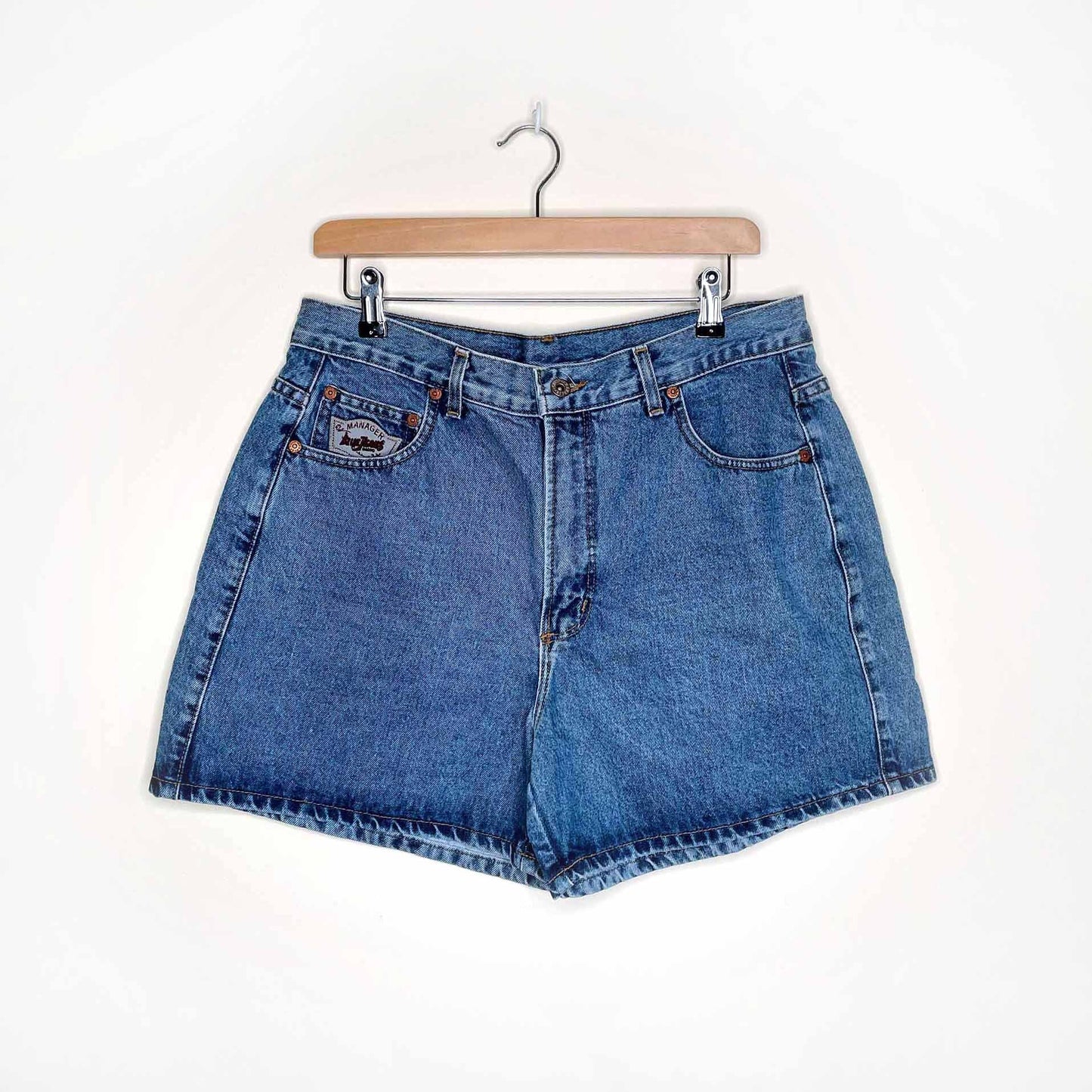 vintage manager jean shorts - size 34