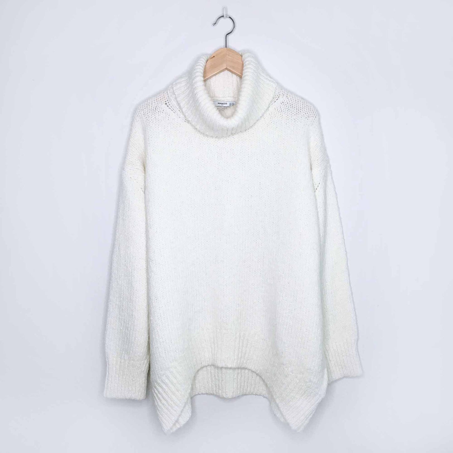 Mango Egeo oversized turtleneck sweater - size SM/M