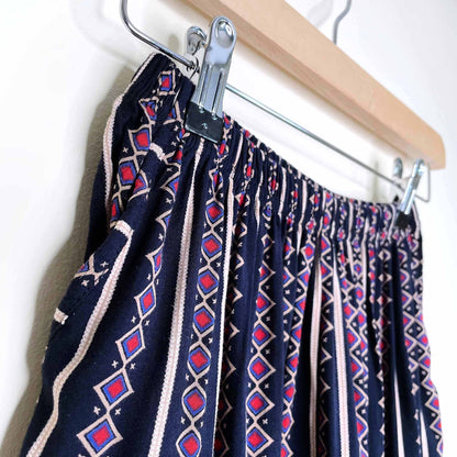 mango two piece short set with mini ruffles - size medium