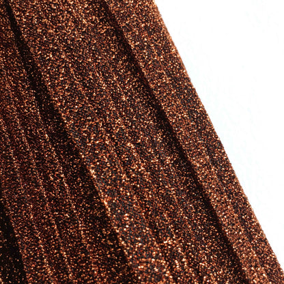 Mango metallic pleated accordion skirt - size Small