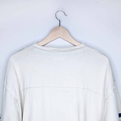 CCM Maple Leafs original six jersey tee - size Large