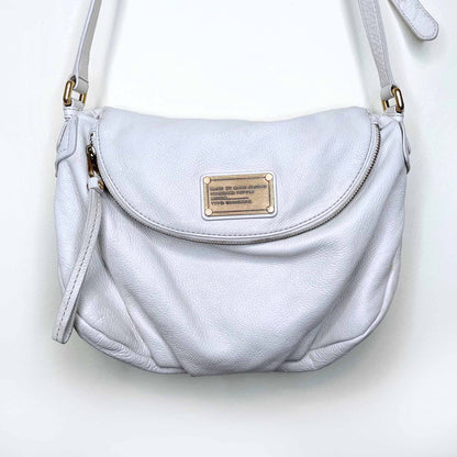 marc jacobs natasha q leather messenger crossbody bag