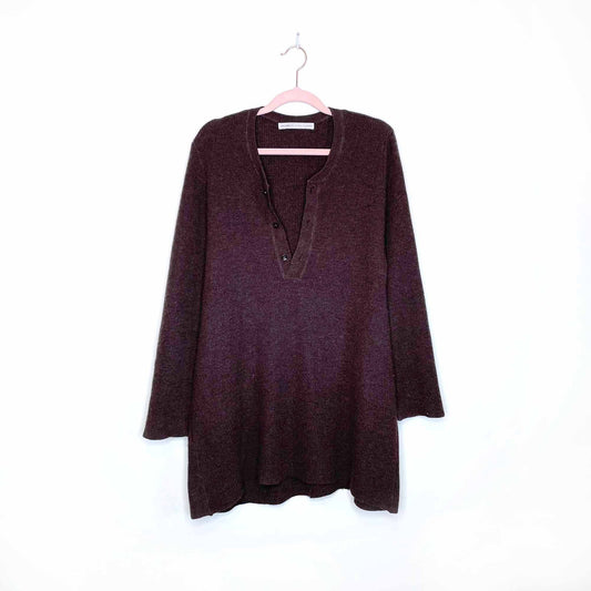 jacobs by marc jacobs cashmere waffle sweater - size medium