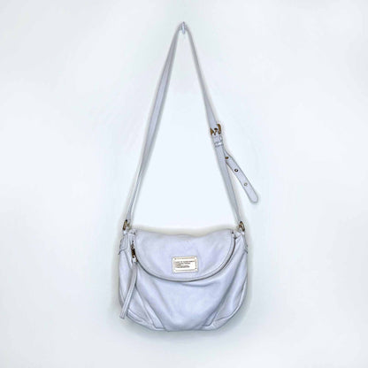 marc jacobs natasha q leather messenger crossbody bag