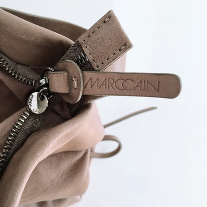 MARC CAIN Stone Leather Shoulder Bag