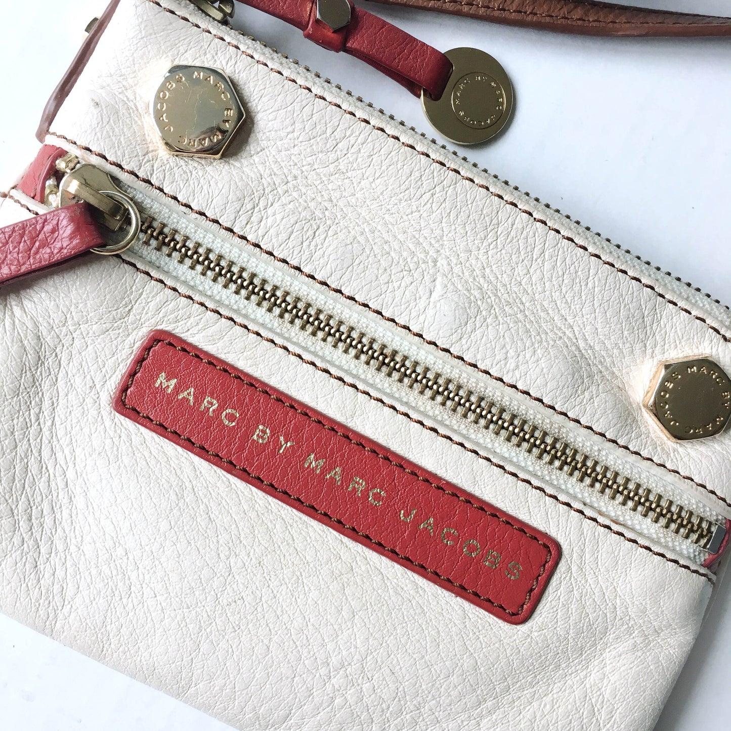Marc Jacobs pebbled leather small crossbody