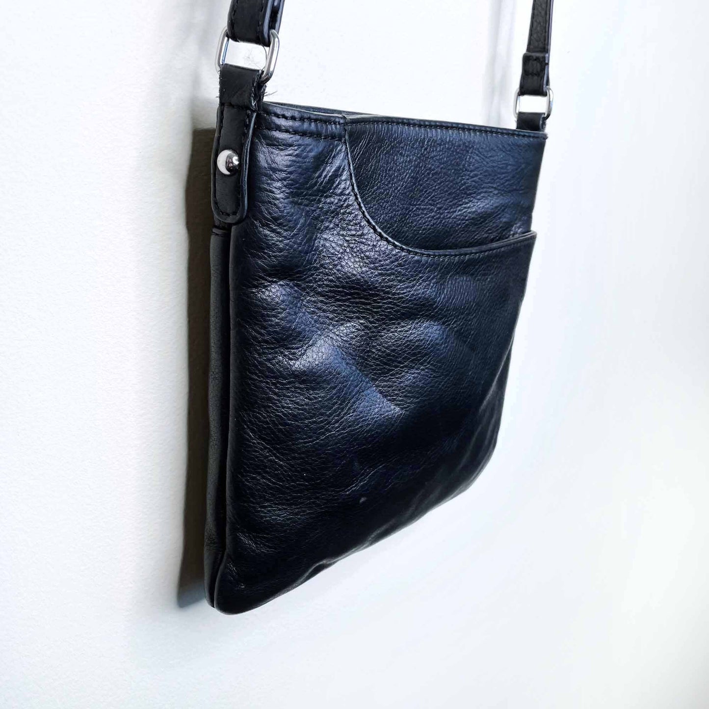 Margot Radley black leather crossbody