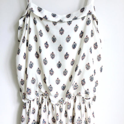 Massimo Dutti tie-back silk dress - size 38