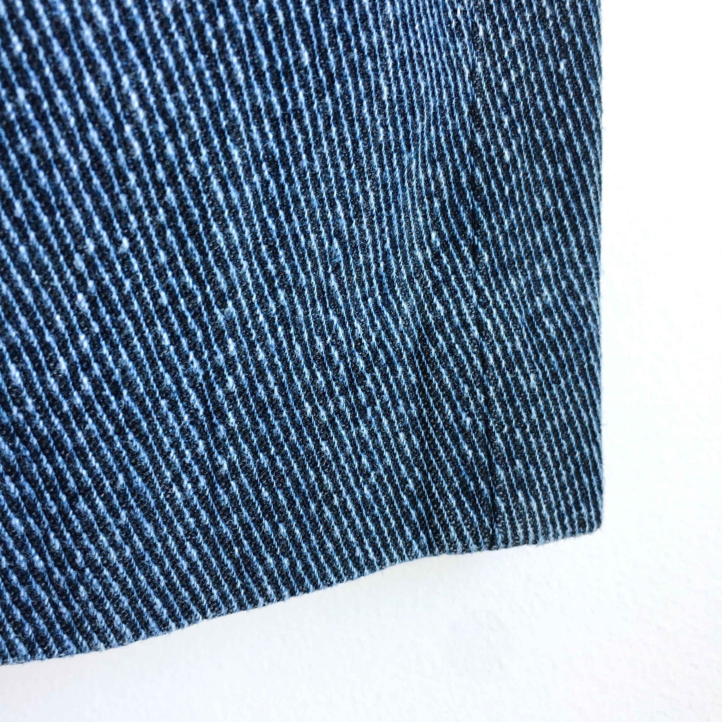 Massimo Dutti high rise ribbed denim culottes - size 6