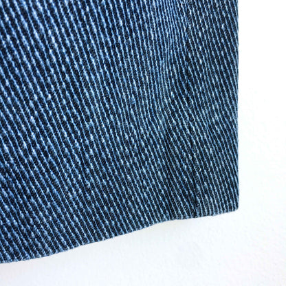 Massimo Dutti high rise ribbed denim culottes - size 6