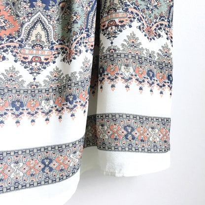 Massimo Dutti tie-back silk dress - size 38