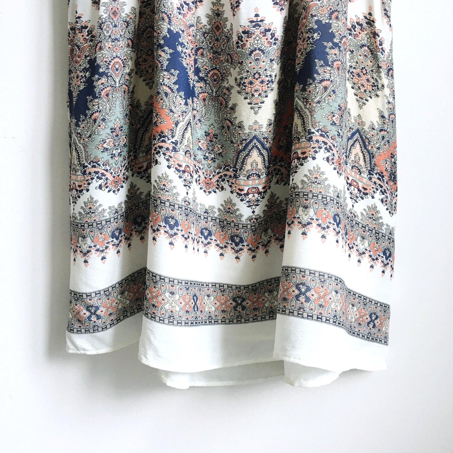 Massimo Dutti tie-back silk dress - size 38
