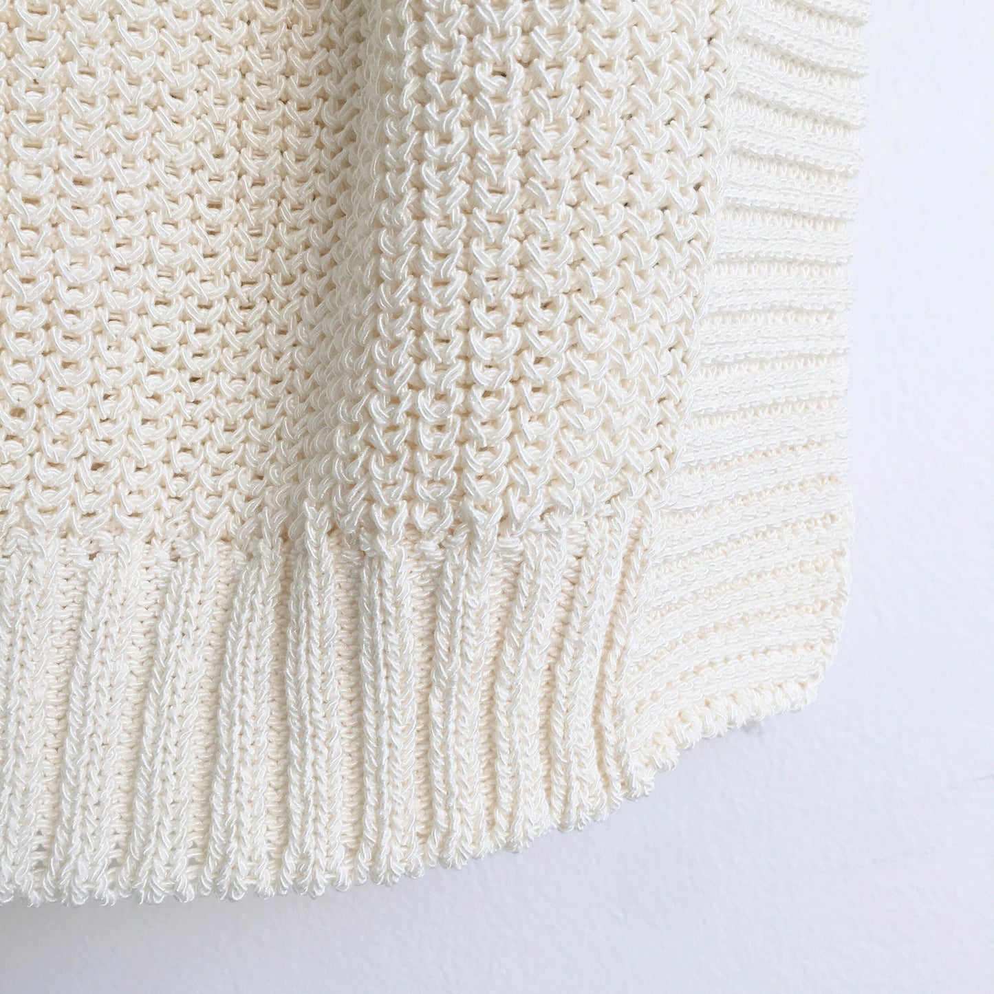 NWT Massimo Dutti cream knit tank - size Medium