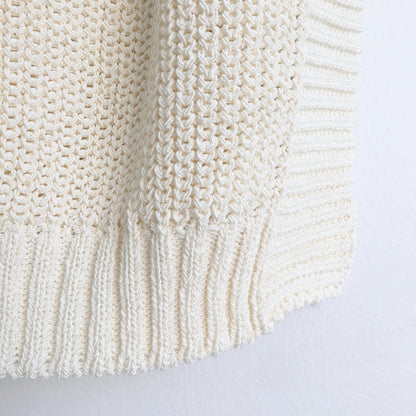 NWT Massimo Dutti cream knit tank - size Medium