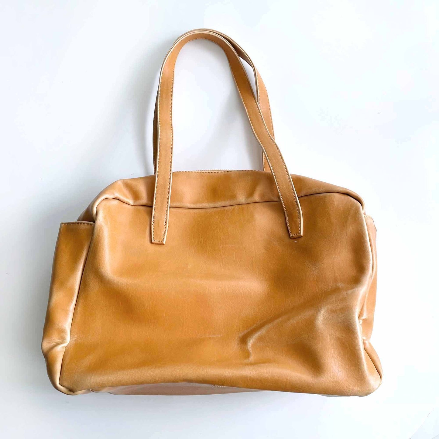 matt & nat large golden rod vegan handbag