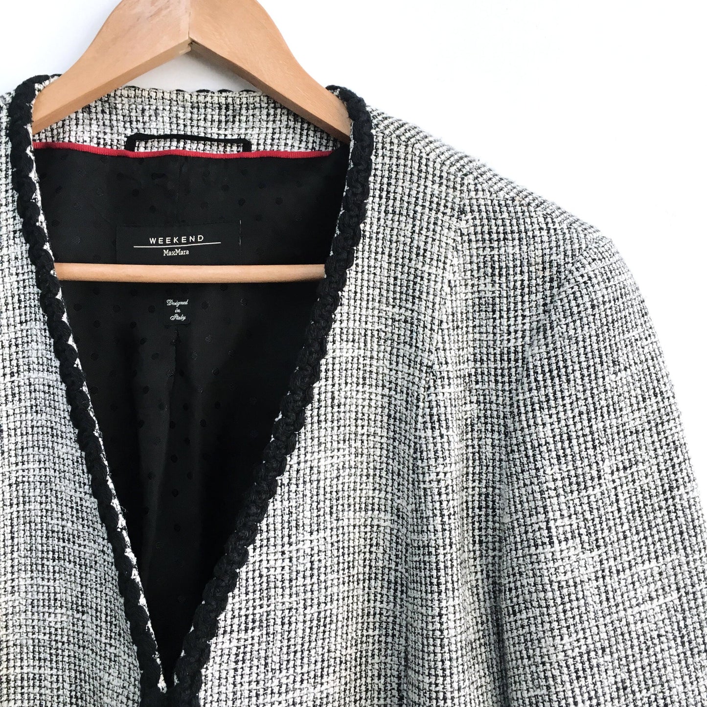 Max Mara Weekend Tweed Blazer - size Large