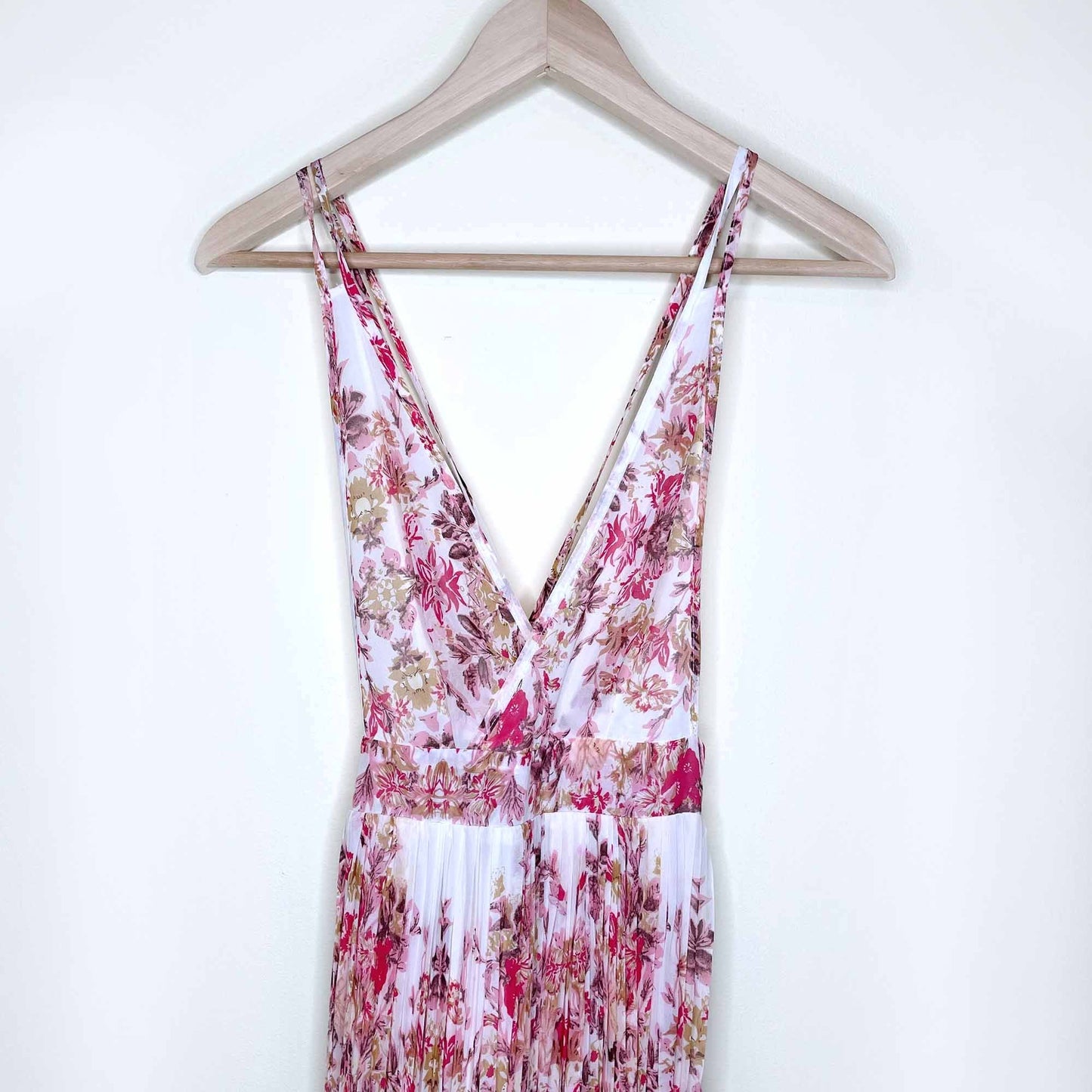sheinside floral summer maxi dress - size small