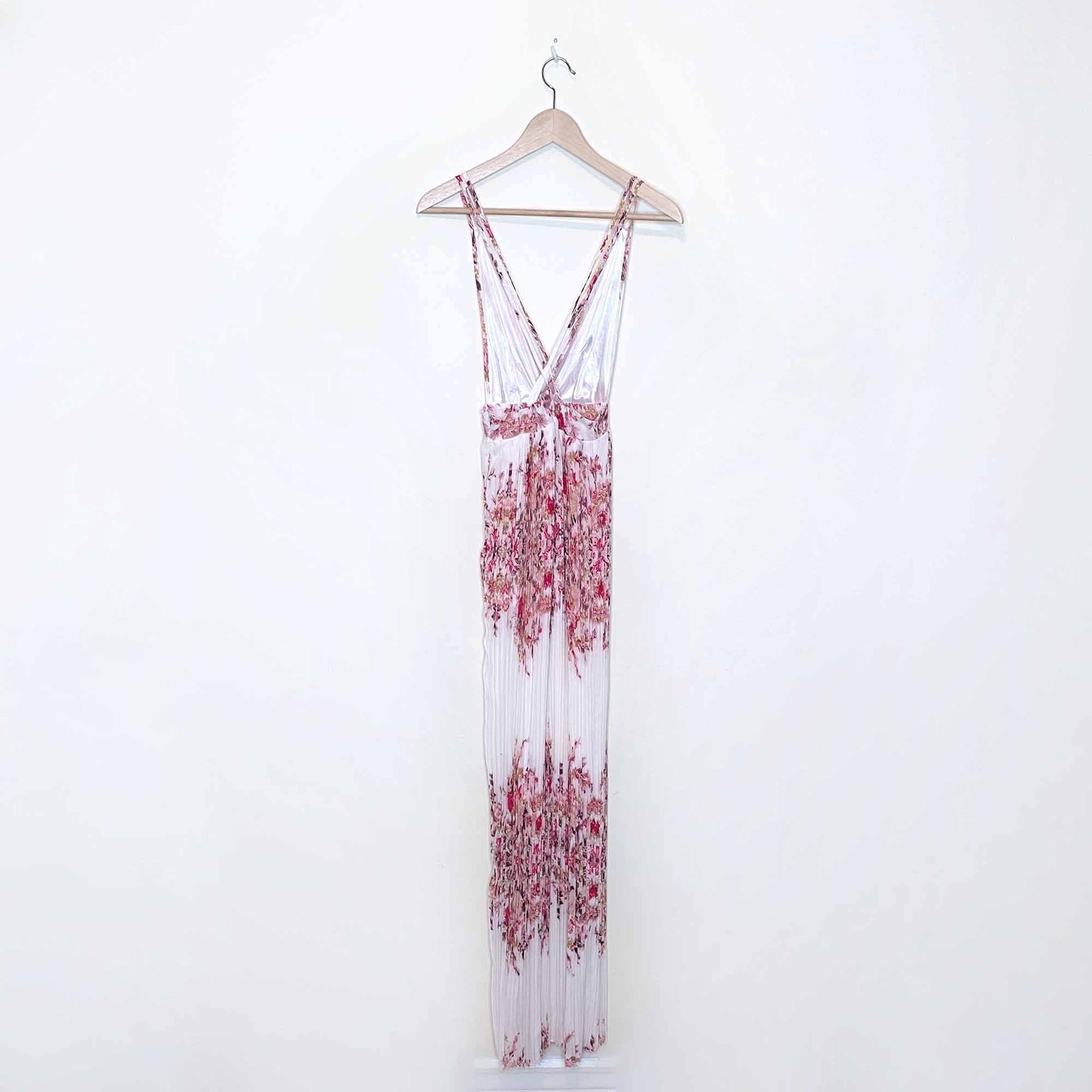 sheinside floral summer maxi dress - size small
