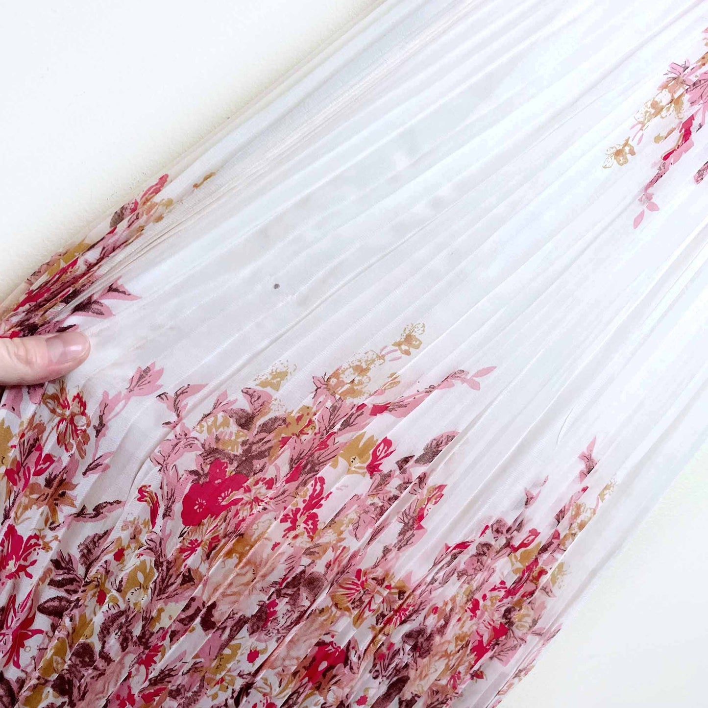 sheinside floral summer maxi dress - size small