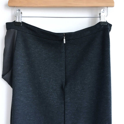 Max Mara draped silk front pencil skirt - size 4