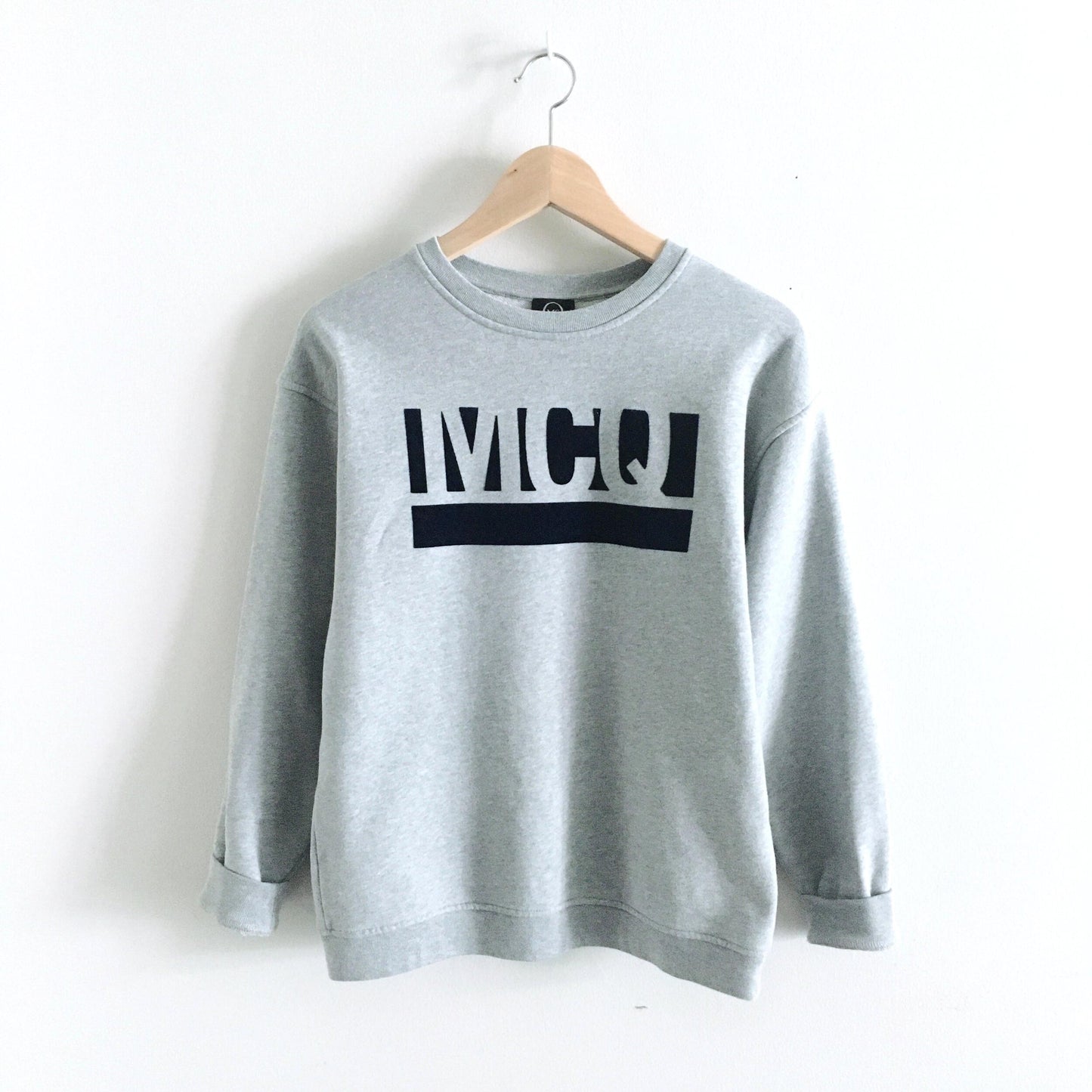 McQ - Alexander McQueen flocked crewneck - size Small